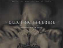 Tablet Screenshot of electrichellride.dk